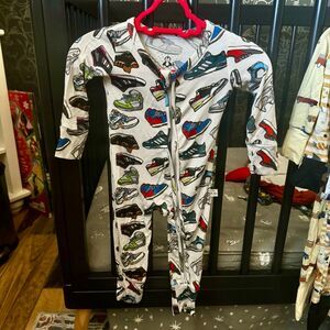 Monkeeroos 0/3 Sneakerhead Bamboo Zippy Pajamas